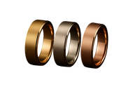 14kt Gold Satin Finish Flat Surface Classic Wedding Band
