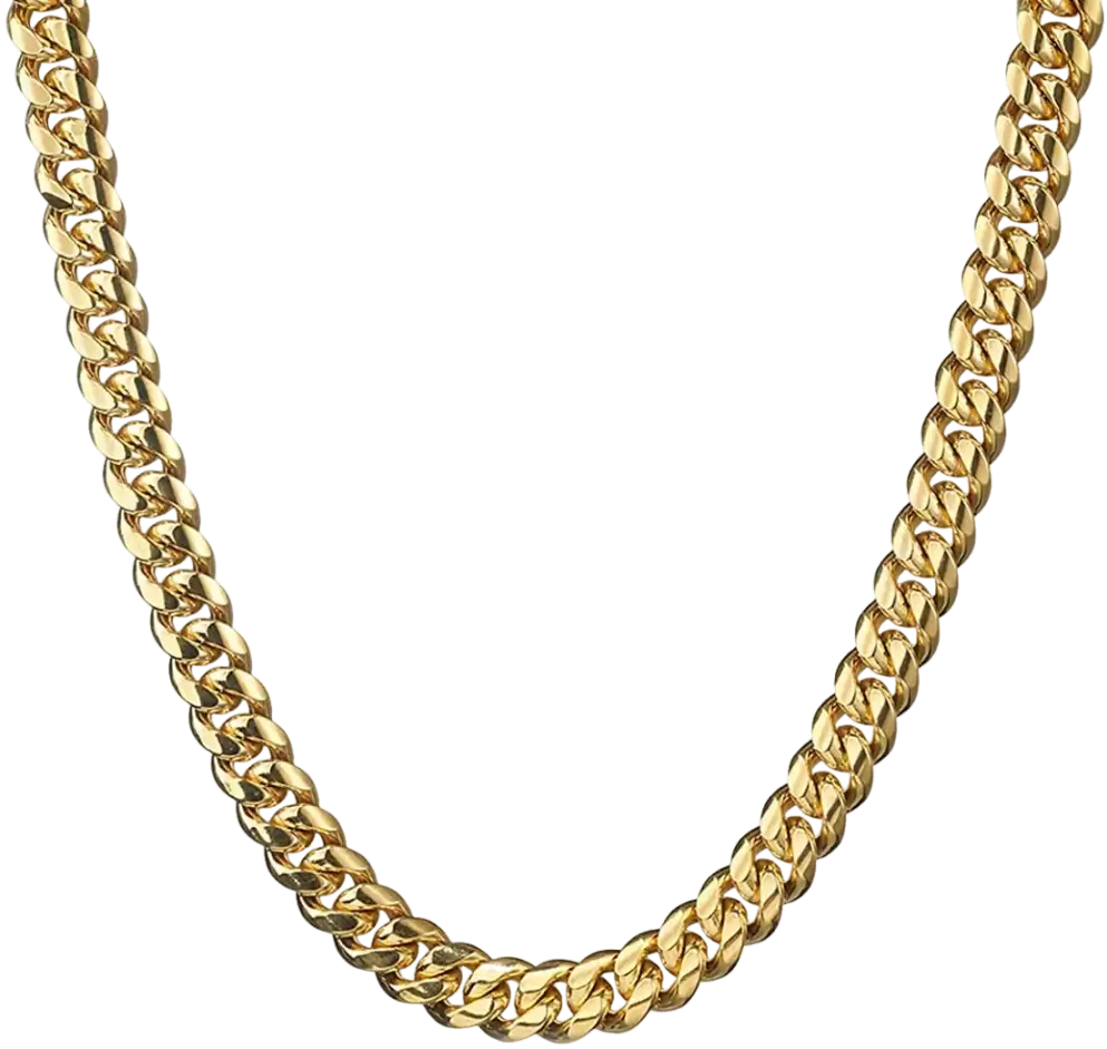 GOLD CHAIN - CUBAN LINK - 14K GOLD