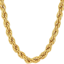Cargar imagen en el visor de la galería, GOLD CHAIN - MEN SOLID ROPE - 14K GOLD
